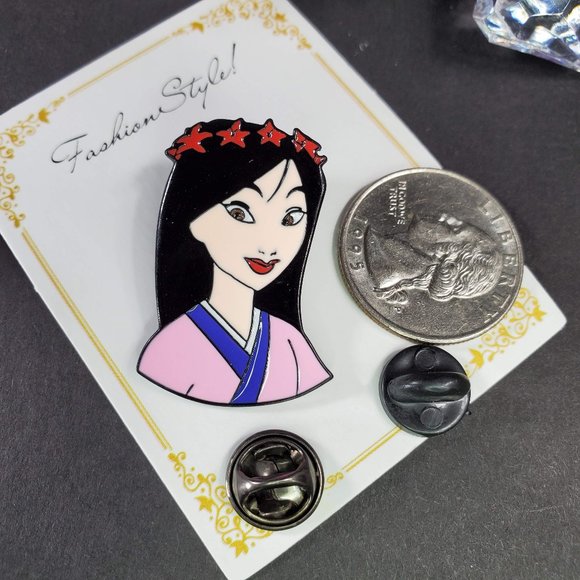 Mulan Disney Themed Hard Enamel Pin New - Picture 3 of 4